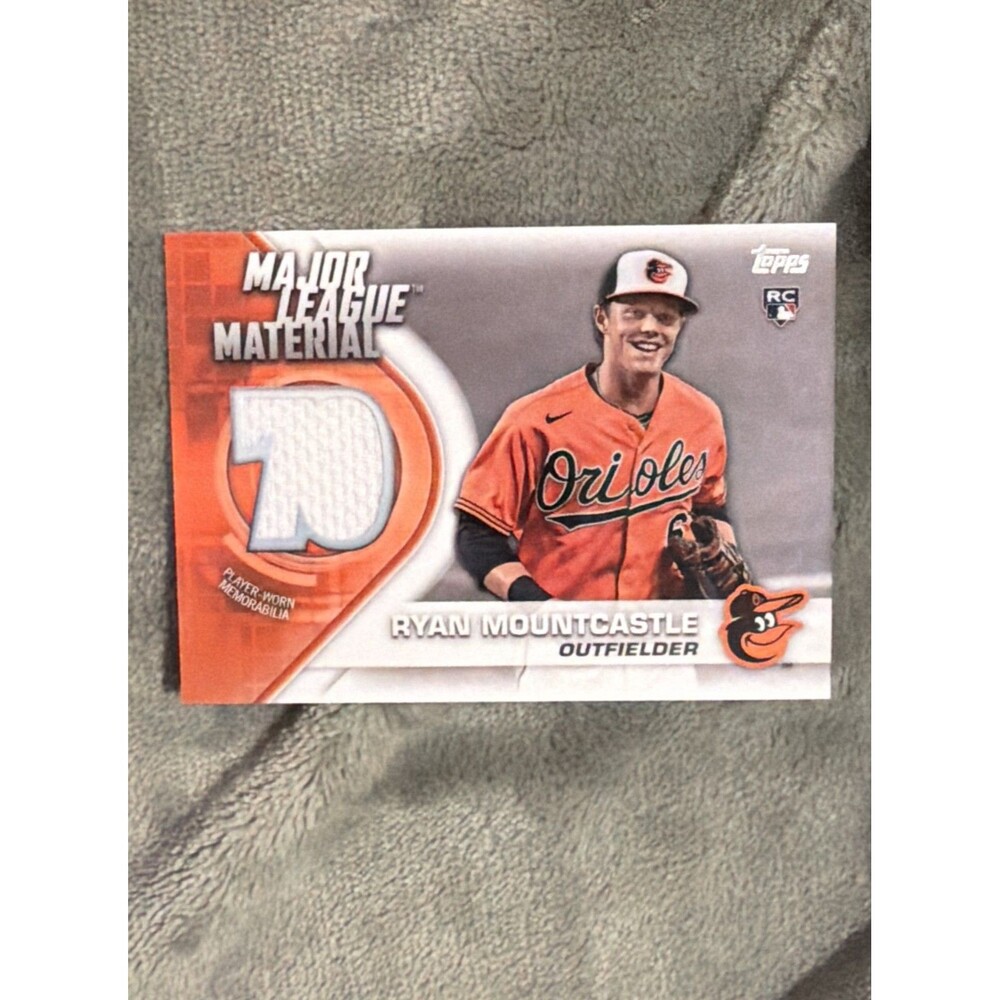 2021 Topps Update Series - Major League Material Ryan Mountcastle #MLM-RM (MEM,